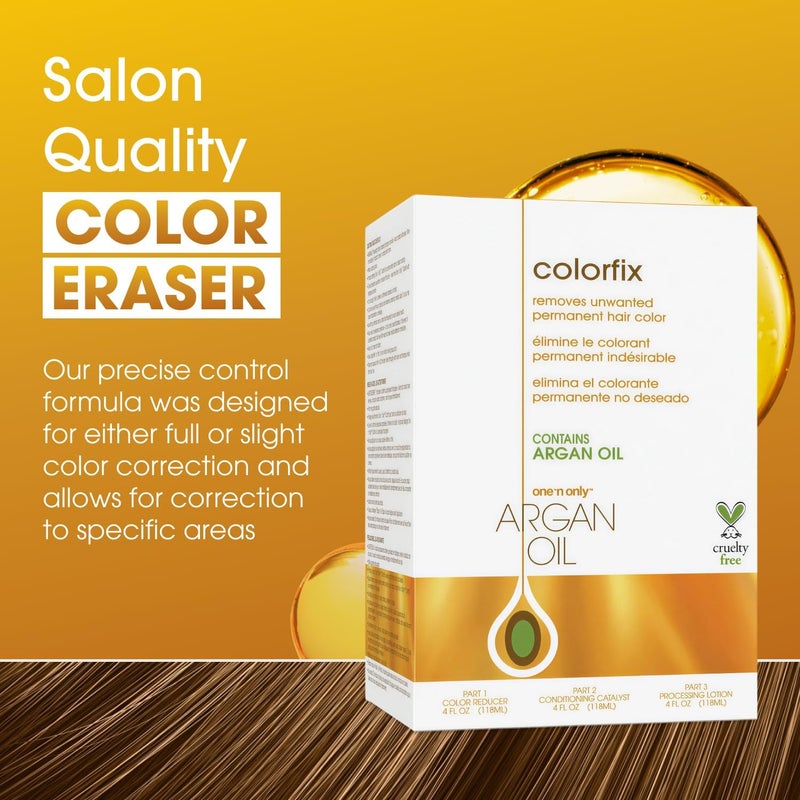 One N Only One 'n Only Color Fix with Argan Oil - Permanent Hair Color Remover - Image 2